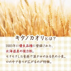 『キタノカオリ小麦のフルコース』北海道産小麦の石窯おまかせパンセット【19101】