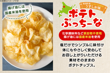 ポテトチップス ポテトぷっちーな 100g×3袋 計300g [レークサイド桜岡 北海道 剣淵町 14656353] 
