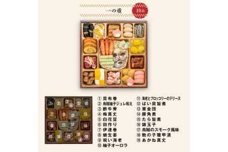 千賀屋謹製 2026年 迎春おせち料理 「おもてなし」 和風三段重 4~5人前 全57品 冷蔵_12月30日配送【G0174】