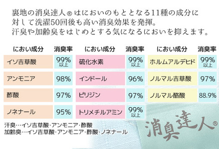 クールアウトラスト＆消臭達人 枕パッド_【G0383】