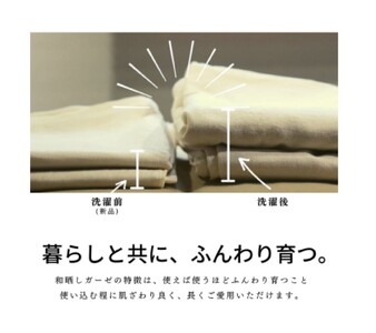 三河産　綿100％　120本ガーゼ毛布カバー_ポピーピンク【G0578】