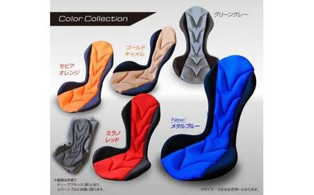 自動車用シートクッション リバースポルト_グレー【G0056】