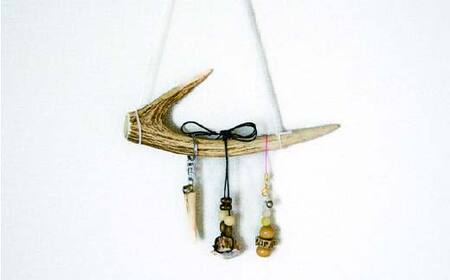 北海道湧別町産 鹿角（15～20cm） 4本 地域おこし協力隊関連返礼品  F6S-224