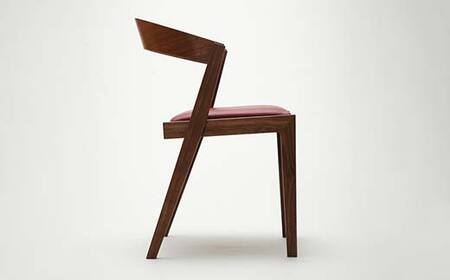 【受注生産】 ISU-WORKS 「HUG」 椅子 チェア HOKKAIDO WOOD F6S-390