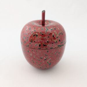 津軽塗 りんごっこ 唐塗赤上【1669536】 | 青森県（県庁） | ふるさと