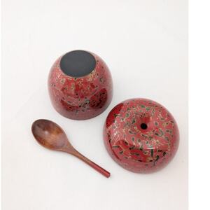 津軽塗 りんごっこ 唐塗赤上【1669536】 | 青森県（県庁） | ふるさと