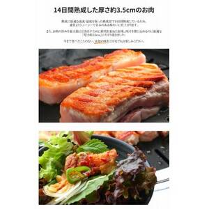 熟成サムギョプサルセット+サムジャン12袋セット_肉  豚肉   野菜 レタス    調味料   _【配送不可地域：離島】【1476733】