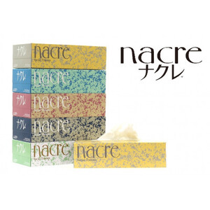 【岩手県】ナクレ ティッシュペーパー(200組)5箱×10パック【1616509】