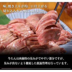 肉厚牛たん(タン元)500gと牛ハラミステーキ600g(K6-032)【配送不可地域：離島】【1405513】