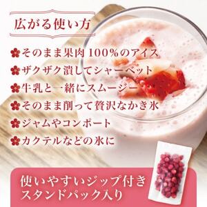 完熟朝摘み冷凍いちご『こおりヒルズ』500g【ヘタなし・急速冷凍】宮城のいちご農家から直送_果物・フルーツ いちご イチゴ 苺_【配送不可地域:離島】【1497567】
