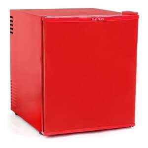 SunRuck ペルチェ方式 1ドア電子冷蔵庫 レッド_家電製品 キッチン家電  _【1591785】