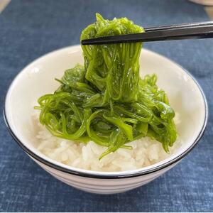 【南三陸町直送!】湯通しきざみめかぶ(特製タレ付)　12個入_魚介・海産物 海苔・海藻  のり ノリ  魚介・海産物   _【配送不可地域：離島】【1336655】