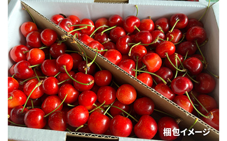 《2026年発送》 さくらんぼ「紅秀峰」秀品 2L 1kg バラ詰め FSY-2252