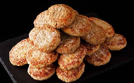 月山牛と米の娘ぶたのハンバーグ24個セット F2Y-3779