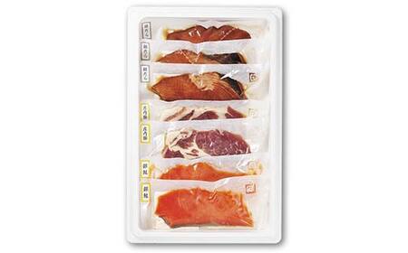 銀鮭と庄内豚の西京風味噌漬け・銀たら醤油漬けセット F2Y-4336