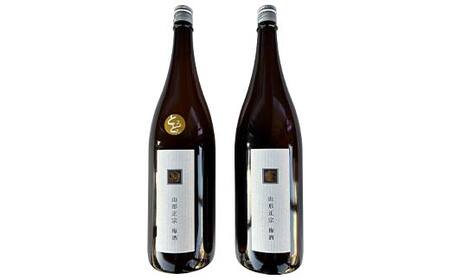 山形正宗とろとろ梅酒と梅酒 1800ml 各1本セット F2Y-4401