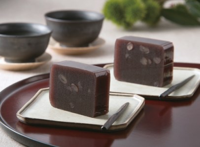 極み　錦屋　小倉汐羊羹２本入 F2Y-0007