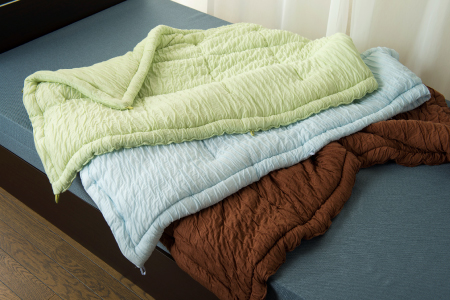 お昼寝ふわとろケット ミントグリーン F2Y-1086