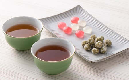 山形県産 山形の茶と茶菓子の詰合せ F2Y-5104