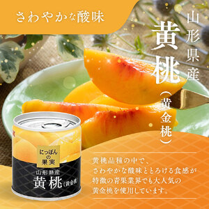 国分 にっぽんの果実 山形産のフルーツ缶詰セット EO M2号（195g）缶×12缶 F2Y-3716