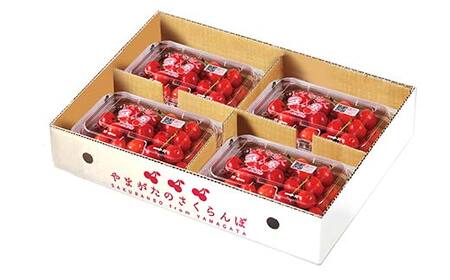 《先行予約 2026年度発送》♪フルーツ王国山形♪さくらんぼ佐藤錦L720g（180g×4） 秀品 FSY-0420