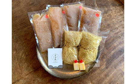 山形の人気店！『肉そば・鳥中華 ざぶん』の 鳥中華セット（4人前） F2Y-3405