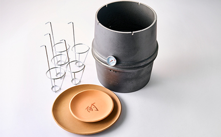 焼いも器5本焼_雑貨・日用品  キッチン用品 _【配送不可地域：離島・沖縄県】【1411518】