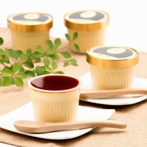 おみたまプリン　8個入り詰合せ黒箱(カラメルジュレ4、焼き芋4)_菓子・スイーツ プリン  _【配送不可地域：離島・沖縄県】【1412099】