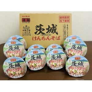 ニュータッチ 凄麺 茨城けんちんそば(ノンフライカップ麺)12食【配送不可地域：離島・沖縄県】【1552394】