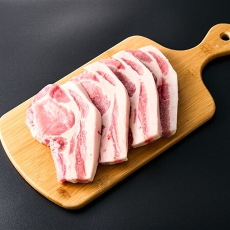 茨城県産 佐藤畜産の極選豚 ロース 2.2kgセット(550g×2種×各2袋)【小分け】【冷蔵便】【配送不可地域：離島・沖縄県】【1654462】