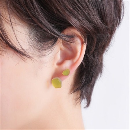 ornament ピアス(フル―) イエロー 1対【1473511】 180,000円