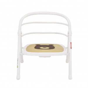 折りたたみパイプイスくまのウェルトII (ホワイト) カトージ [0476]