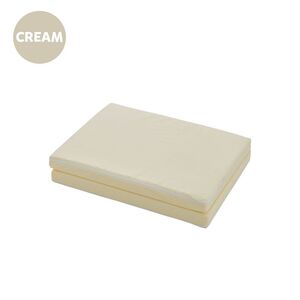 固わた敷布団 ミニ(クリーム)｜カトージ KATOJI ブランド 子育て ベビー用品 赤ちゃん 子ども 子供 お昼寝 かわいい ベビー ベビー布団 敷布団 ミニ ミニサイズ [0503]