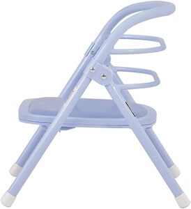 折りたたみパイプイス ブルー｜カトージ KATOJI ブランド ベビー用品 ベビーチェア 赤ちゃん 椅子 イス 出産祝い 出産祝 ギフト プレゼント 新生活 コンパクト 男の子 女の子 [0552]