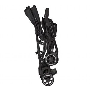 ベビーカー 二人でゴー ブラック 3点セット｜カトージ KATOJI ブランド ベビー用品 ベビーカー 二人乗り レインカバー 日よけ 子育て 子ども 子供 赤ちゃん [0562]