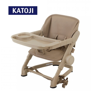 ブースターチェア feedme ミルクティー｜カトージ KATOJI ブランド ベビー用品 ベビーチェア 固定 ローチェア 子育て 子ども 子供 赤ちゃん [0570]