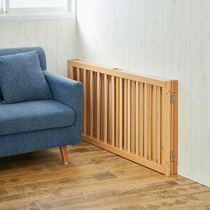 木製折りたたみベビーサークル ナチュラル｜カトージ KATOJI ブランド ベビー用品 ベビーサークル安全柵 家具 子育て 子ども 子供 赤ちゃん [0575]