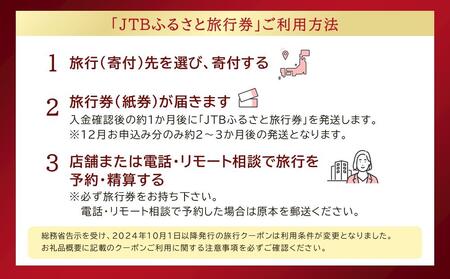 【群馬県】JTBふるさと旅行券（紙券）90,000円分