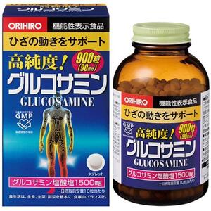 オリヒロ 機能性表示食品 高純度 グルコサミン粒徳用 90日分 ×2個