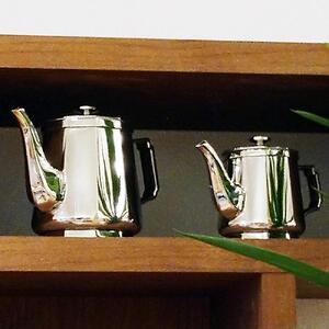 ナガオ KOGEI 極厚鏡面 ティーポット 680ml 18-8ステンレス