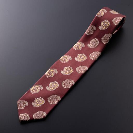 国宝火焔型土器NO.1ネクタイ【213-A(ブラウン)】