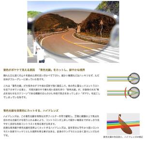 【HYDE クールグレー】紫外線・ブルーライトカット　D-hyde ドライブ用サングラス