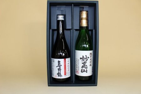 ★全国新酒鑑評会『金賞受賞』★ 辛口純米・純米大吟醸2本セット（真野鶴・妙高山）