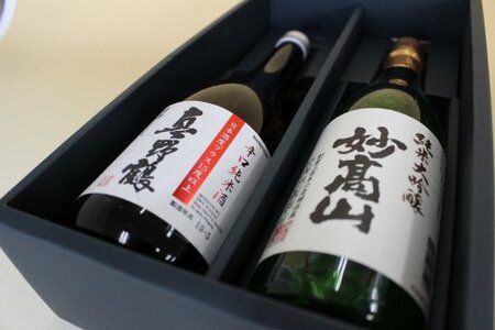 ★全国新酒鑑評会『金賞受賞』★ 辛口純米・純米大吟醸2本セット（真野鶴・妙高山）