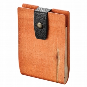 【ギフト用】【百年物語プロジェクト】 名刺入れ　タテ型コンパクト『バーミリオン』 10,080円