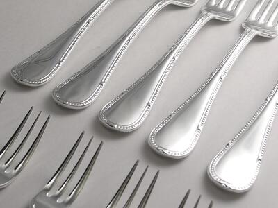 YAMAZAKIカトラリー　デュードロップ20pcsデザートセット