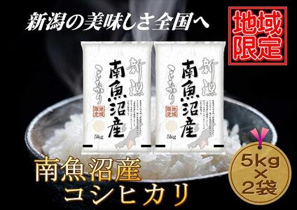 地域限定】南魚沼産コシヒカリ 5kg×2袋 | 新潟県（県庁） | ふるさと