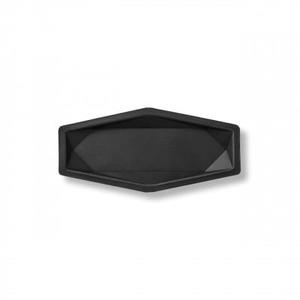 colm多角形レザートレイM ブラック「立体成型してつくった本革製多角形トレイ」_雑貨   _【1404499】