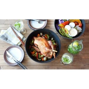 取っ手の取れるフライパン　キャストバリウス　ガス火用　3点セット【1609491】