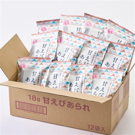 甘えび あられ こぶくろシリーズ 18g×24袋【1681740】